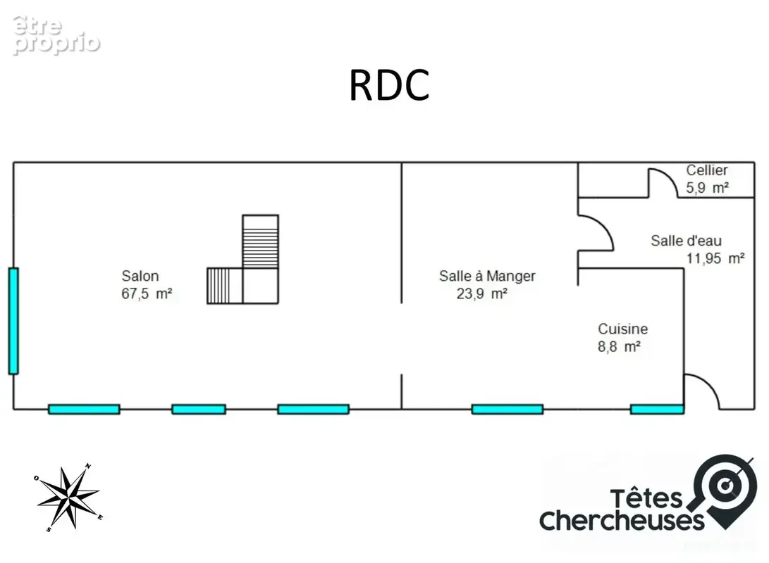 Maison 4 pièces 202 m² à vendre à Lyon-9e (69009) - photo 3
