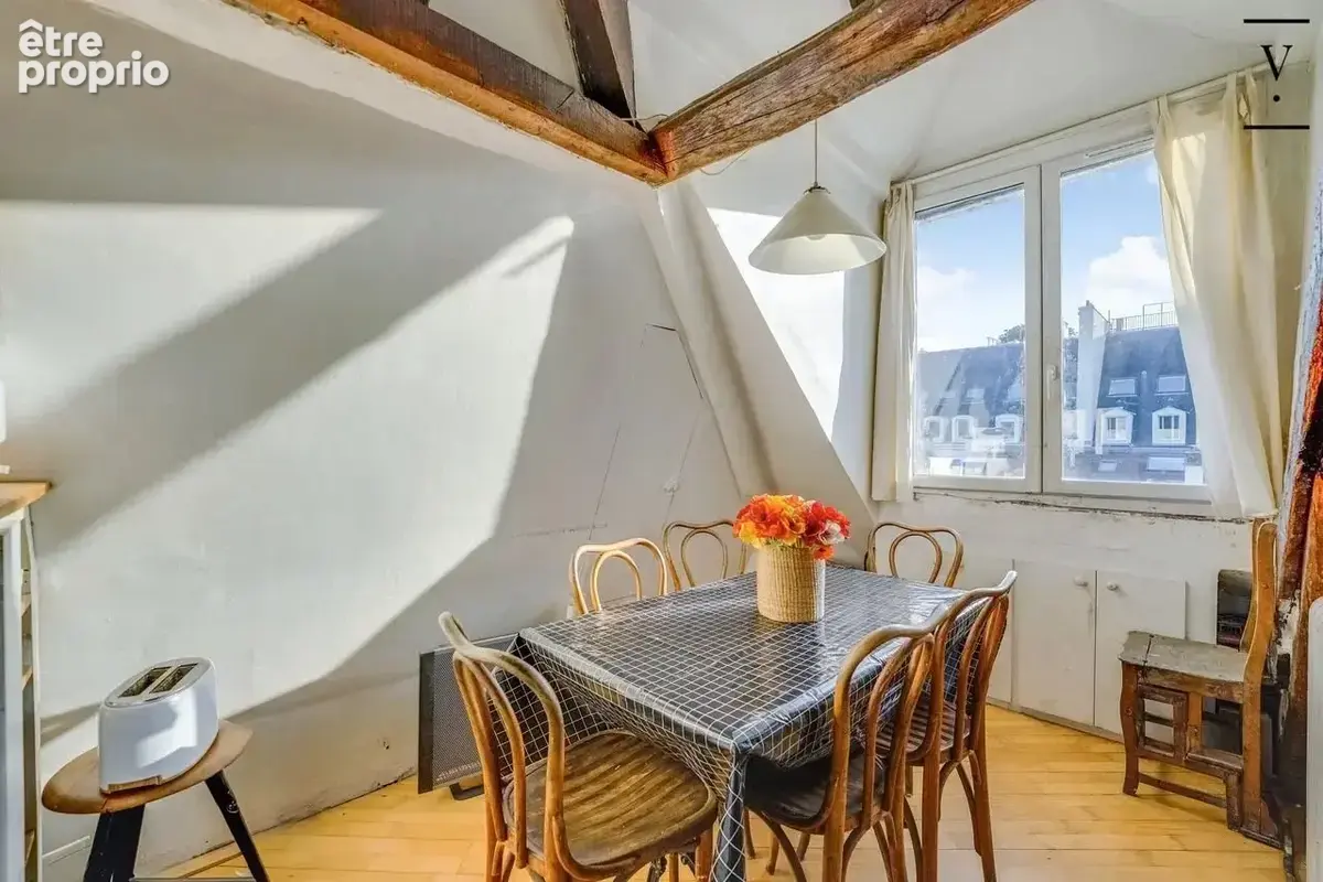 4° - proche quais de seine - duplex en dernier etage - photo 6