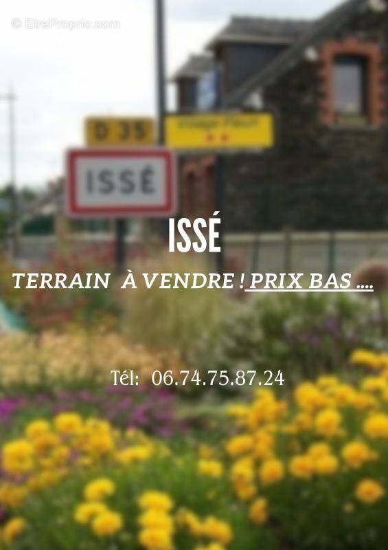 Terrain à ISSE