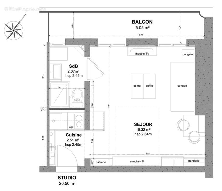 Appartement à PARIS-11E