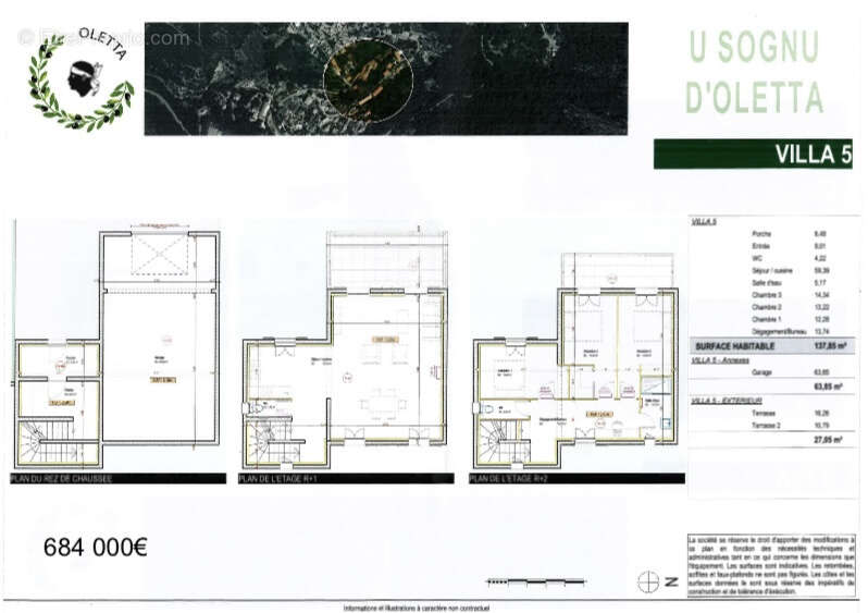 Oletta  Programme neuf de Villas  du T3 au T4 - photo 5