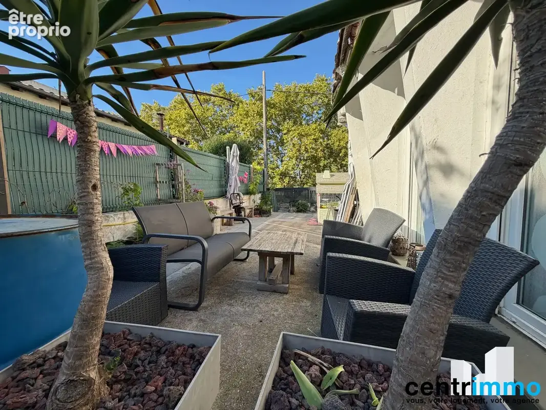Montpellier Ouest vente maison F4 Centrimmo jardin