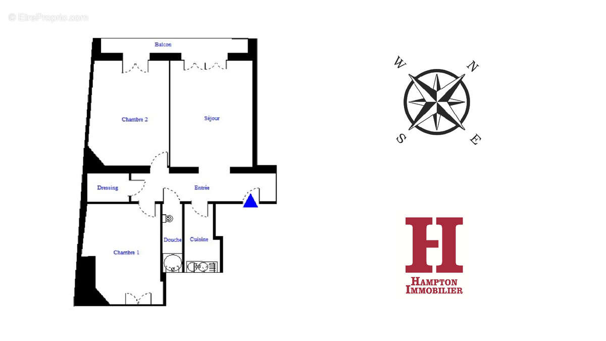 Appartement à PARIS-19E