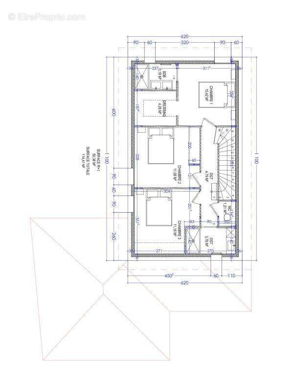 CHAMAGNIEU – Villa Neuve T5 de 115 m² sur grand terrain d’exception de 1 146 m² – Cadre d'exception - photo 3