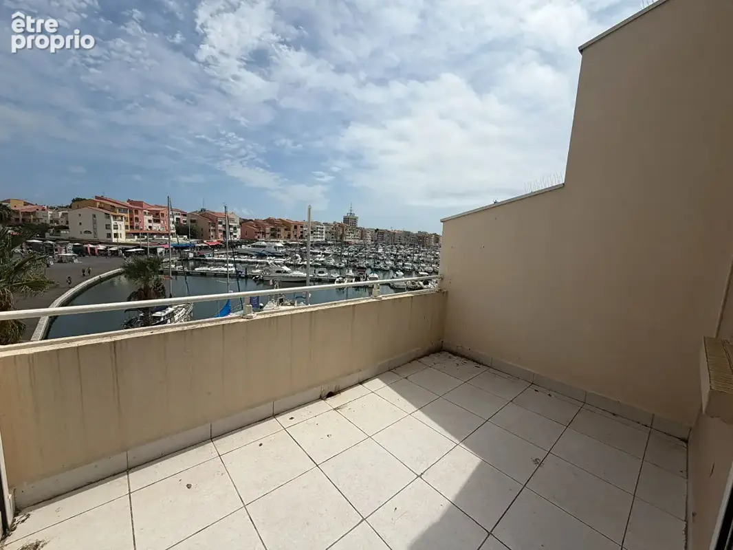 Appartement duplex 3 chambres sur le port du Cap d'Agde - photo 9