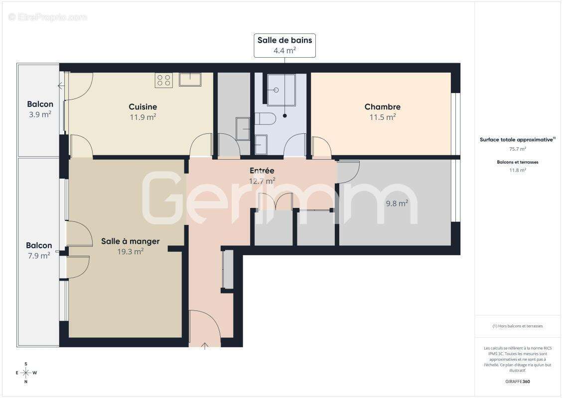 Appartement à GRENOBLE
