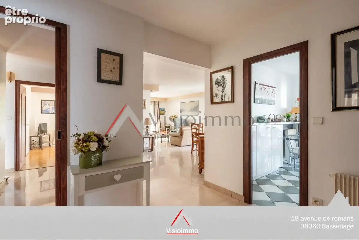 T5 de 101m2, 2 grands balcons - photo 3
