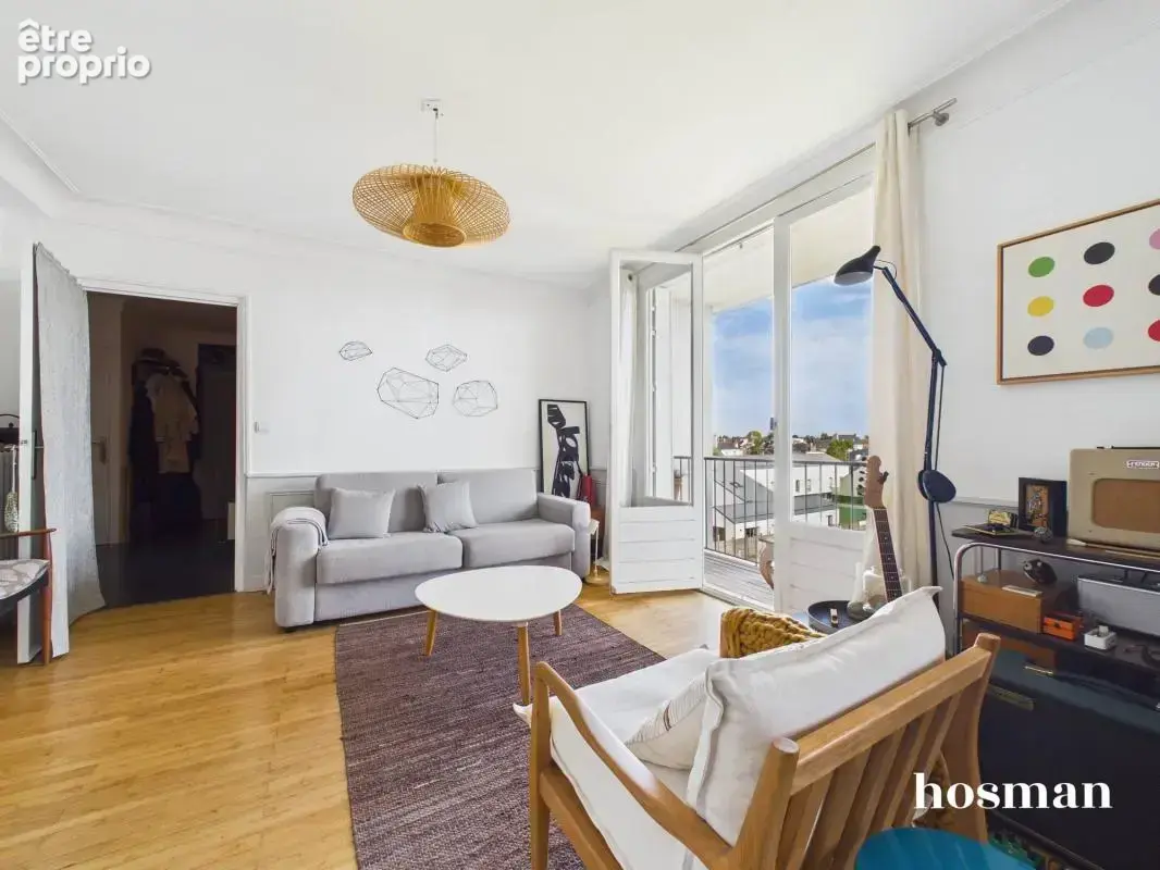Appartement T3 de 72,59 m2 dernier étage avec balcon et garage - Entre Dalby et Toutes Aides à Nantes - photo 4