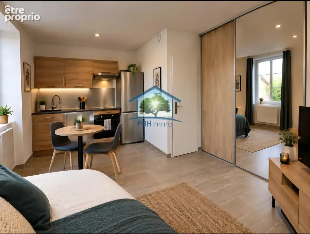 L'isle d'abeau immeuble 7 studios meubles - photo 5