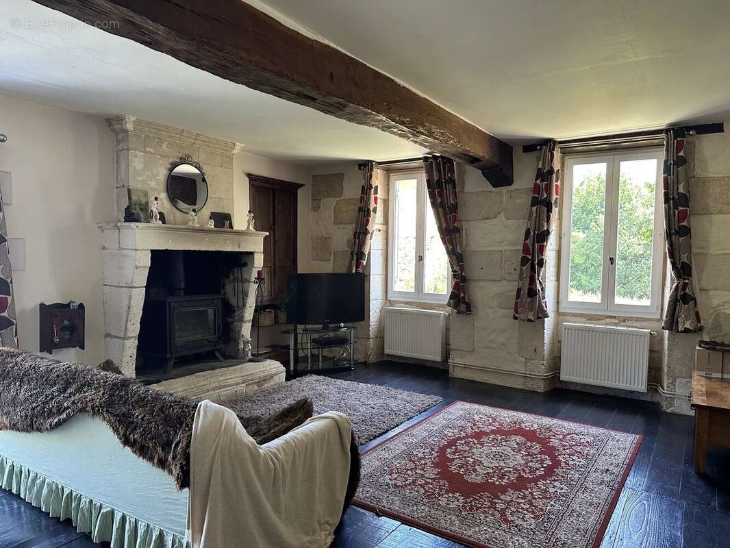 Charmante maison charentaise en pierre avec maison d'amis, piscine et plus de 1Ha de terrain - photo 7