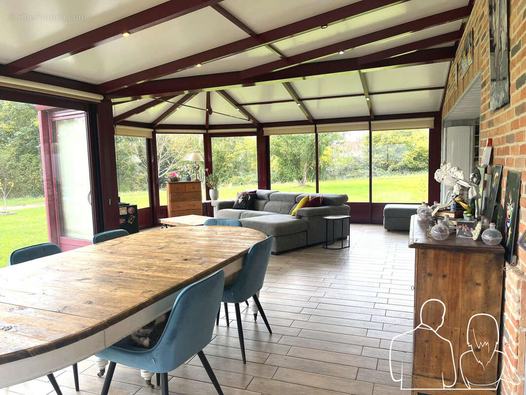 Maison à MANNEVILLE-SUR-RISLE