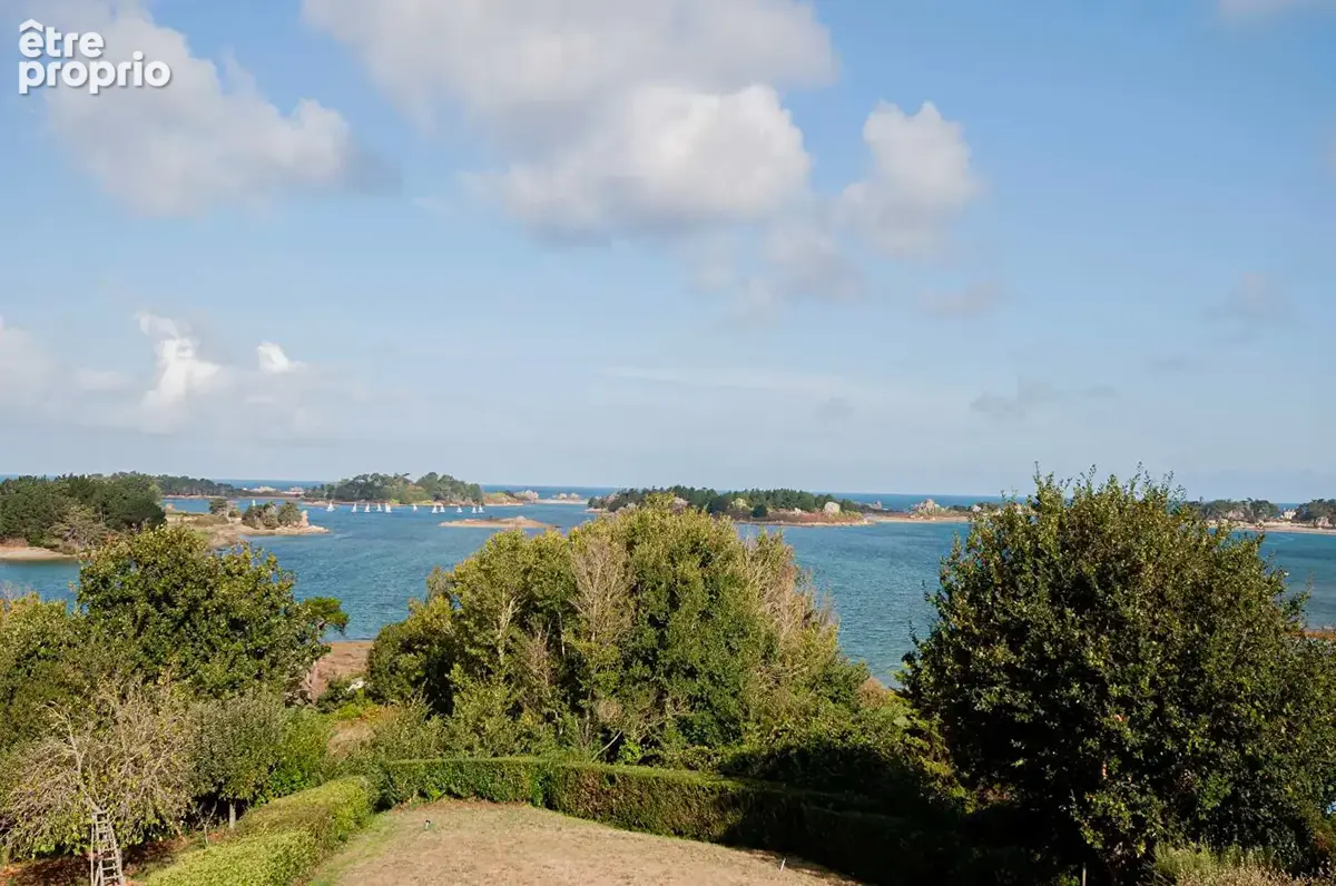 A vendre belle vue mer sur la baie de Port-Blanc et ses îlots Côtes d'Armor - photo 2