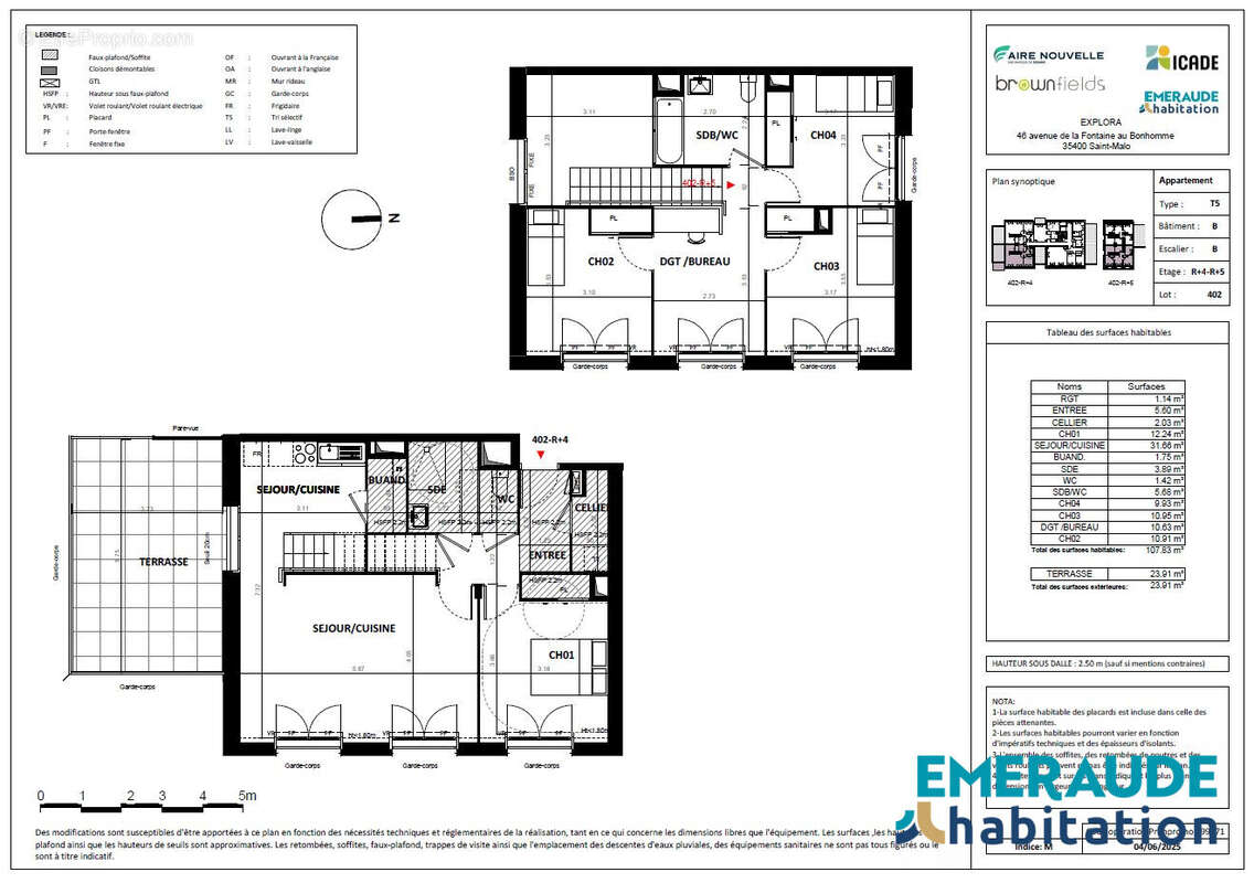 Appartement à SAINT-MALO