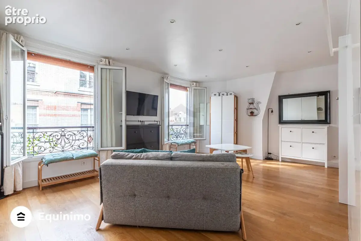 Appartement de 39m2, situé rue Jacques Kellner à 450m du métro Guy Môquet - photo 3