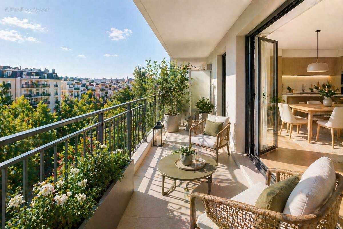 Appartement 82 m² à Bagneux  - photo 2