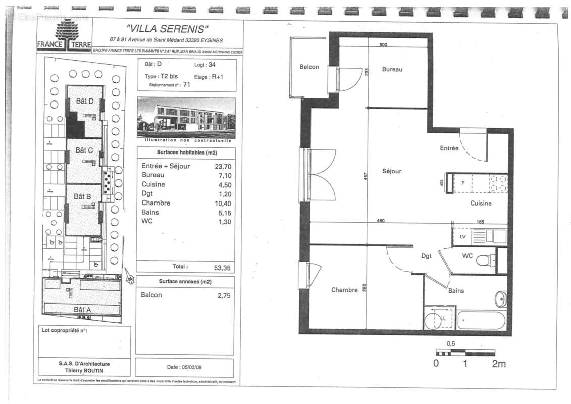Appartement à EYSINES