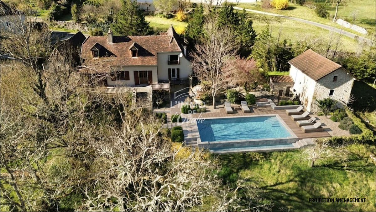 Maison à SAULIAC-SUR-CELE