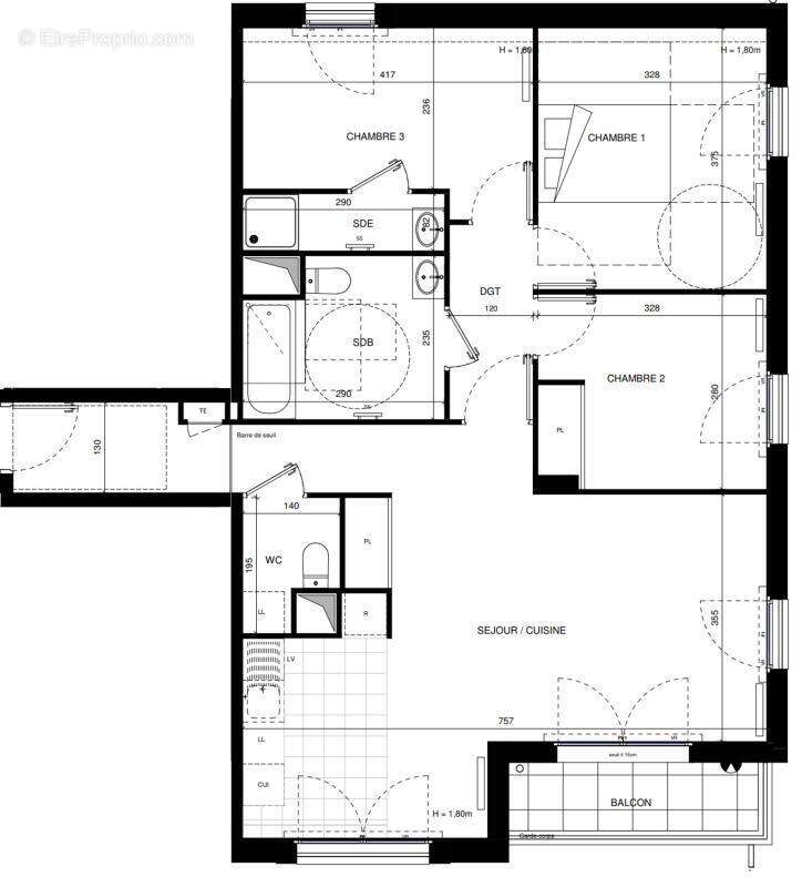 Appartement à FONTENAY-AUX-ROSES