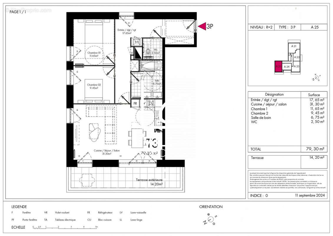 Appartement à LE PORTEL