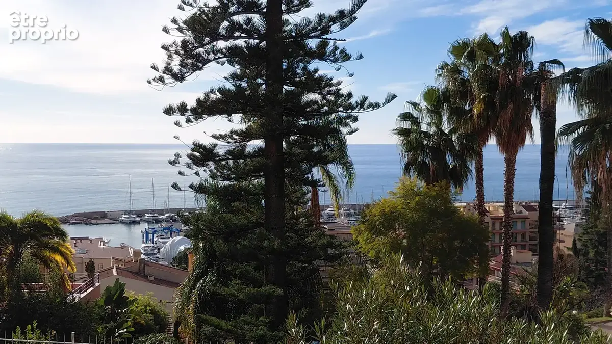 Menton / garavan - dans une belle résidence, 2 pieces bis avec terrasse vue mer, cave et garage; - photo 12
