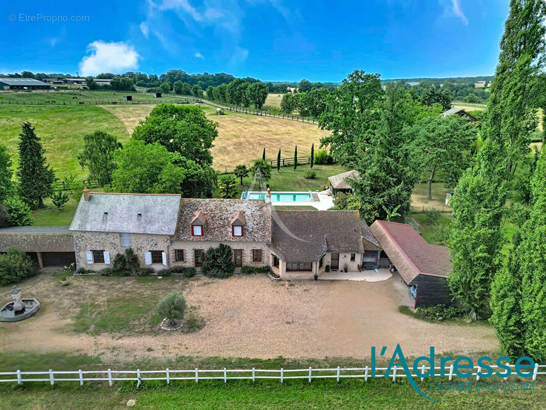 Maison Saint Loup Du Dorat 11 pièce(s) 239 m2 - photo 2