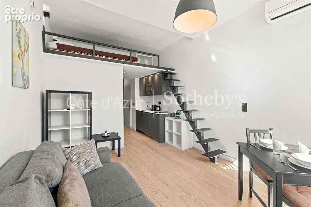 Nice Port, appartement 1 pièce en duplex avec mezzanine - photo 8