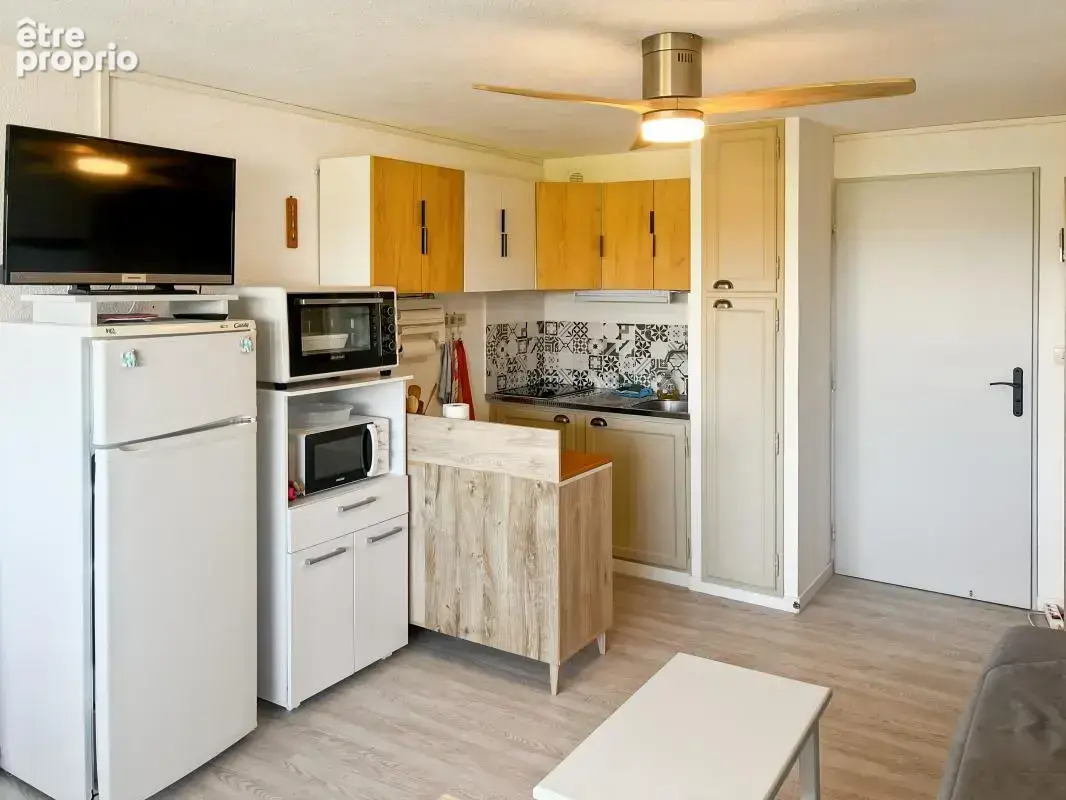 Vente studio cabine à Marseillan Plage avec loggia et parking - photo 3