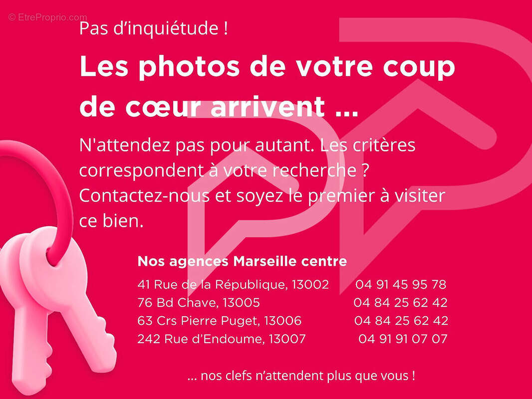 Appartement à MARSEILLE-3E