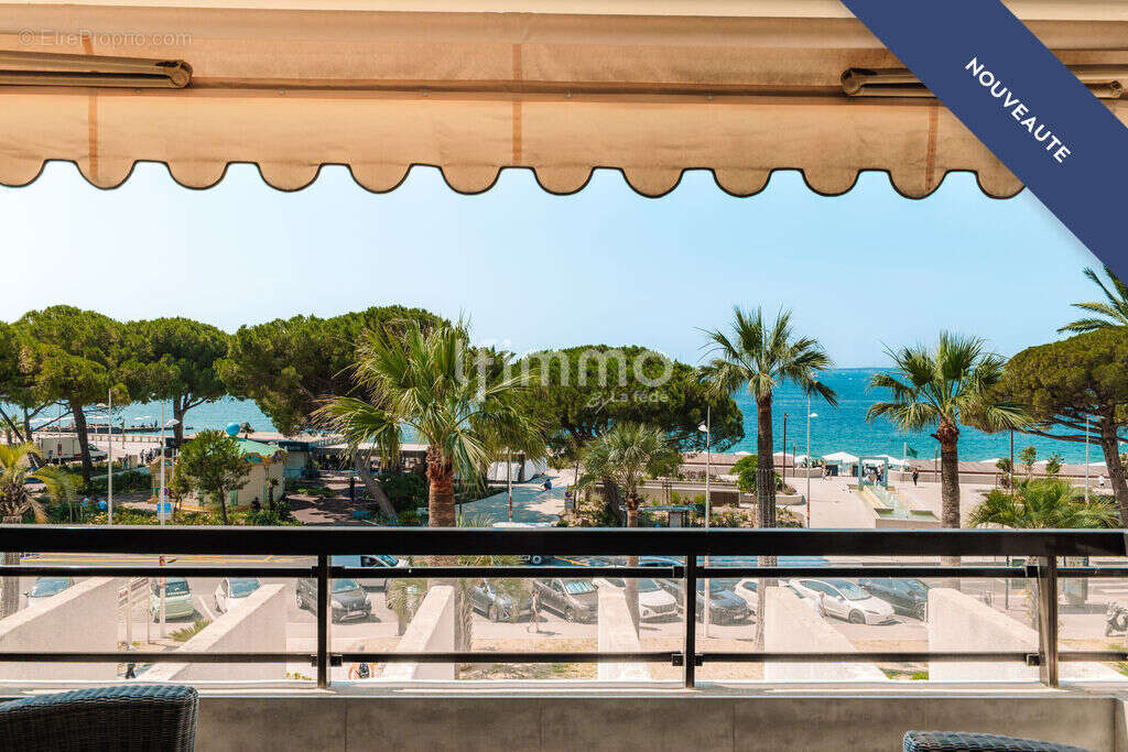 Juan-les-Pins, vue mer, 4 pièces d'exception, terrasse, parking - photo 3