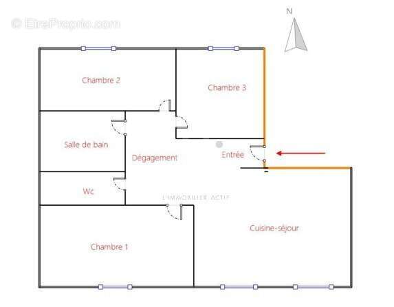 Appartement à TOULOUSE