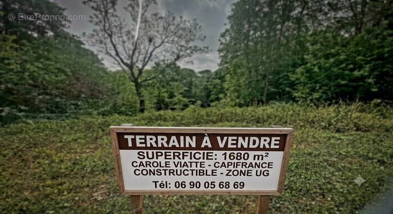 Terrain à SAINTE-ANNE