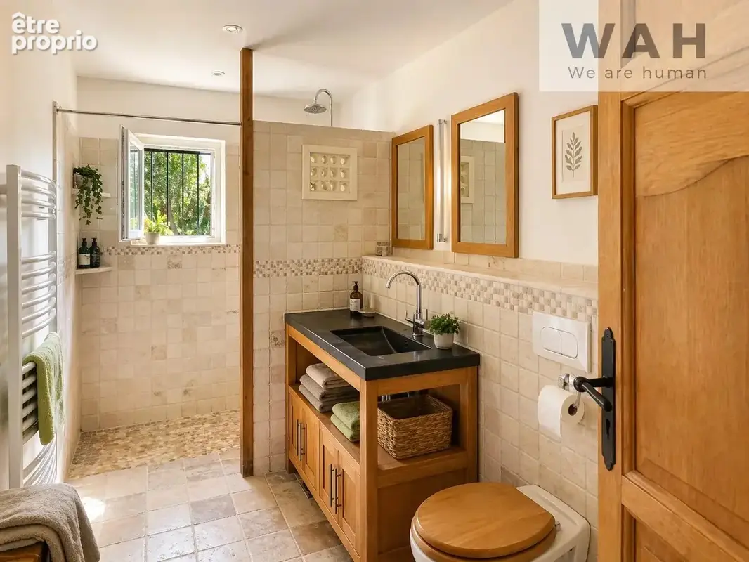 Mas de caractère  (maison + 3 gites) avec piscine et panneau - photo 24