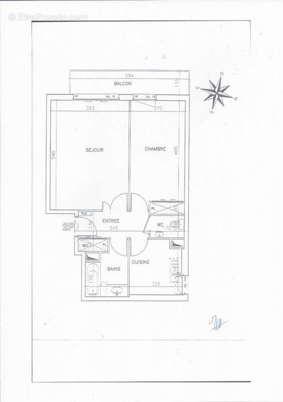 Appartement à PARIS-20E