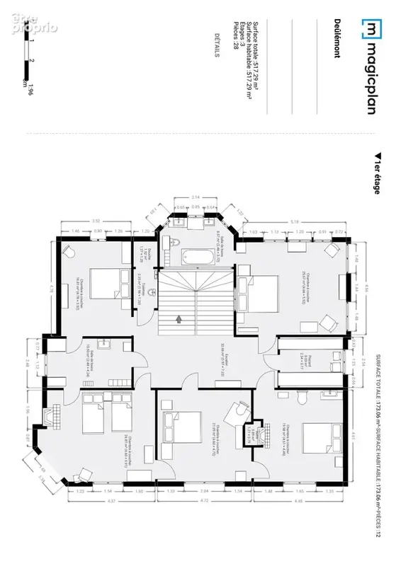 Demeure de caractère – 435 m² – 8 chambres – jardin à l’anglaise – deûlémont – propriété d’exception - photo 13