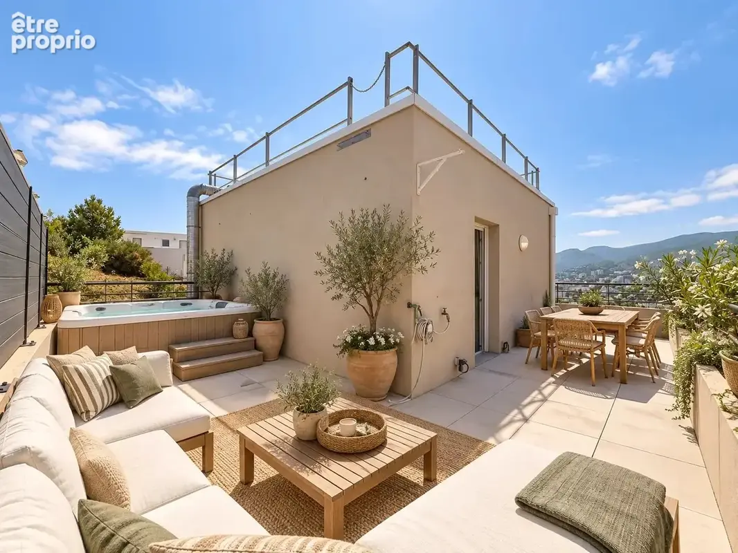 Duplex en toit-terrasse – dernier étage – vue panoramique – 3 chambres - photo 4