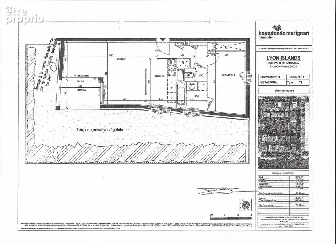 T2 Confluence avec grand jardin - 53m2 - photo 12