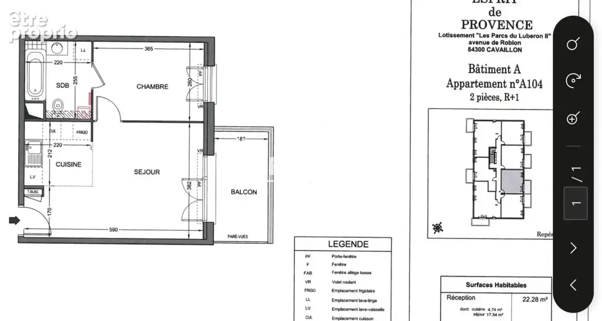 Exclusivité FONCIA, récent T2 au 1er étage avec TERRASSE exposée EST et place de parking privative - photo 4