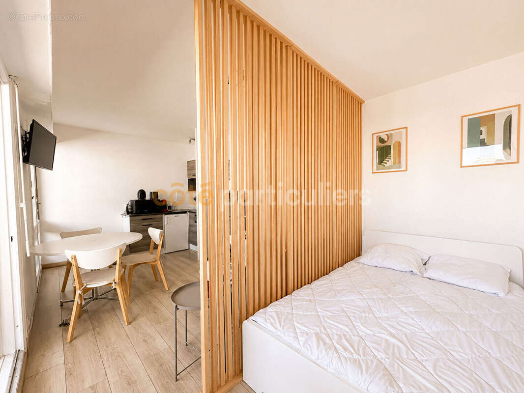 Saint-hilaire-de-riez -- appartement -- t1 bis -- 24 m2 -- vue mer -- loggia - photo 6