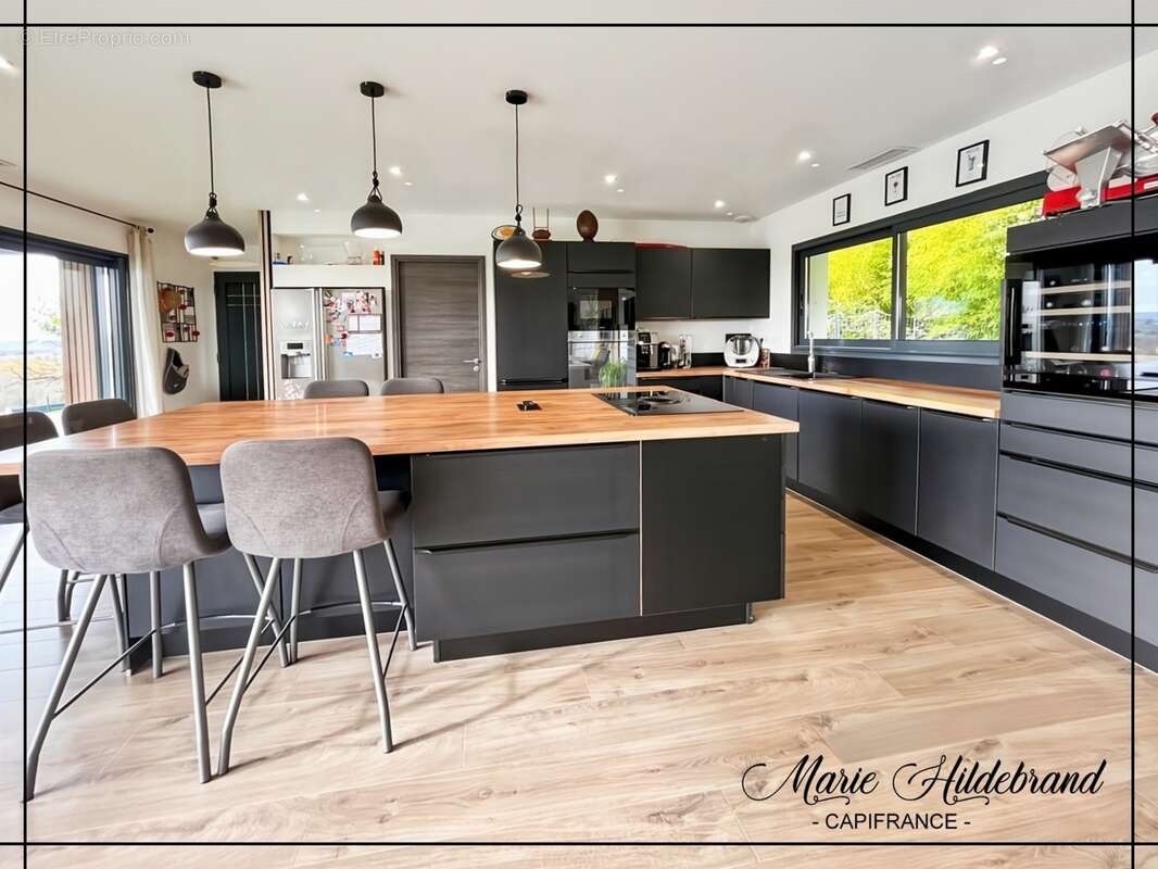 Propriété contemporaine – vue dominante, parc de près d’1 hectare & piscine - photo 7