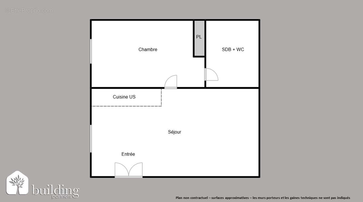 Côte Neuilly Levallois-Perret - Appartement 2 pièces 29,85 m² - photo 2