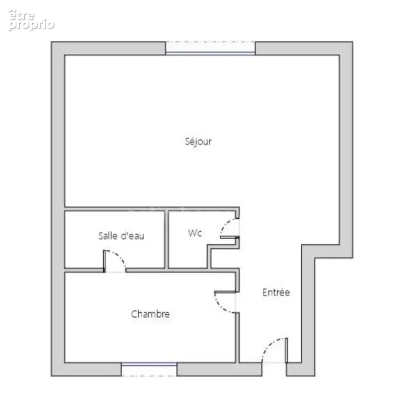 Appartement à vendre 2 pièces avec JARDIN, LE PLESSIS BOUCHARD (95) sans charges, place de parking, gare RER C/ligne H - photo 12