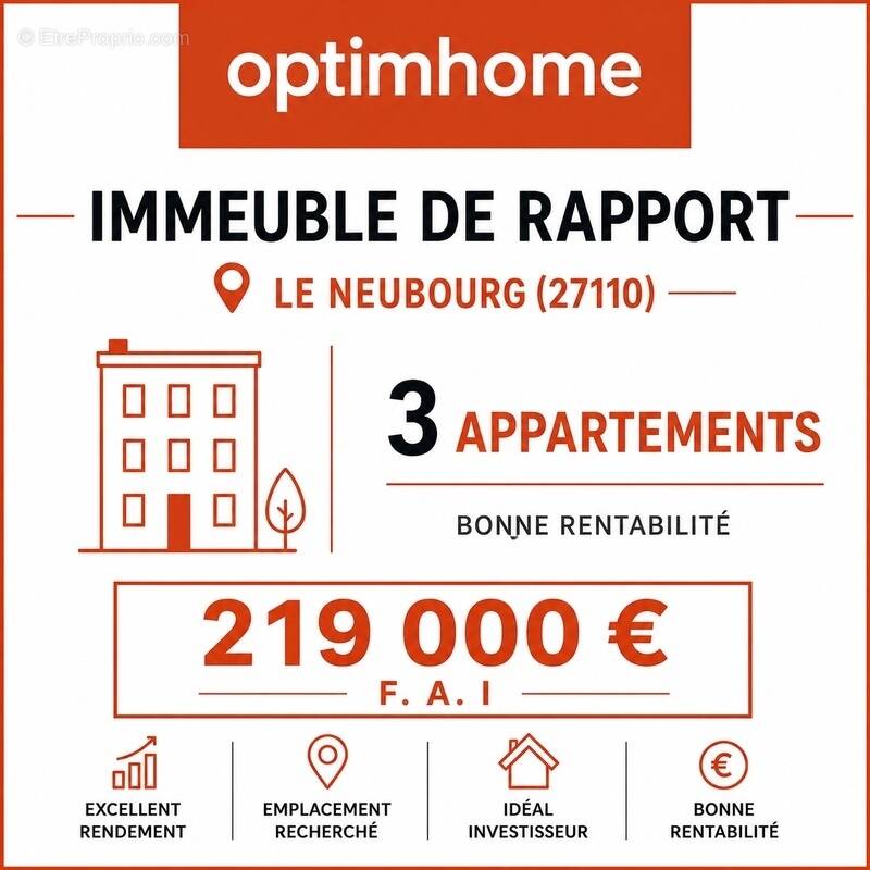 Appartement à LE NEUBOURG