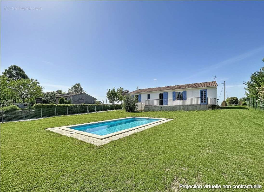 Maison à DREMIL-LAFAGE
