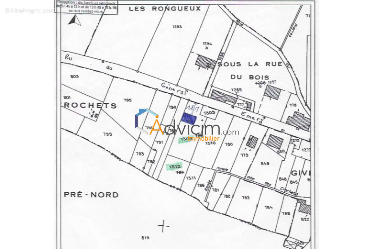 Terrain à BELLEAU