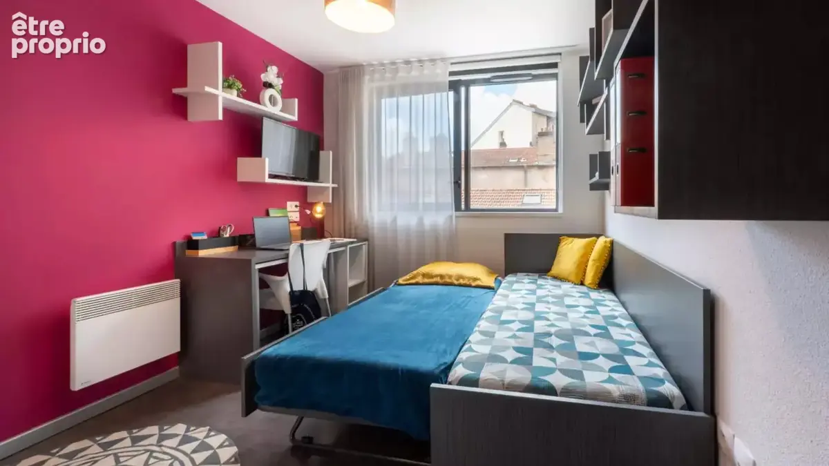 Nancy : studio loué lmnp pour investisseur - photo 2