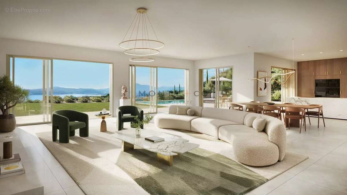 Vente villa 5 chambres vue mer dans un domaine privé a Grimaud - photo 3