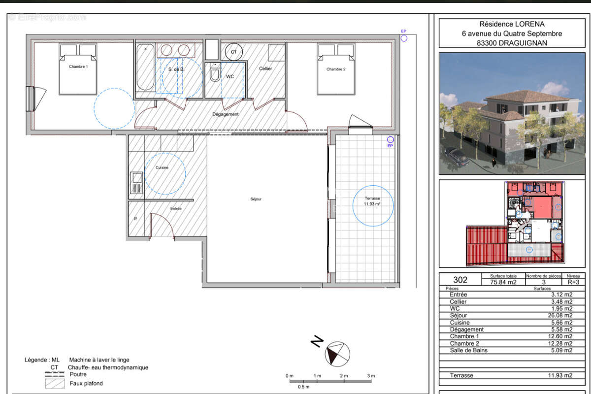 Appartement à DRAGUIGNAN