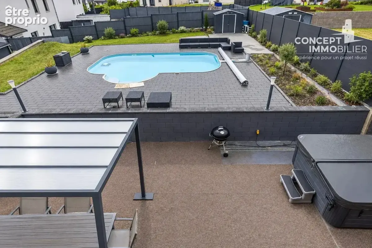 Maison contemporaine de 125,50 m² avec piscine - photo 3