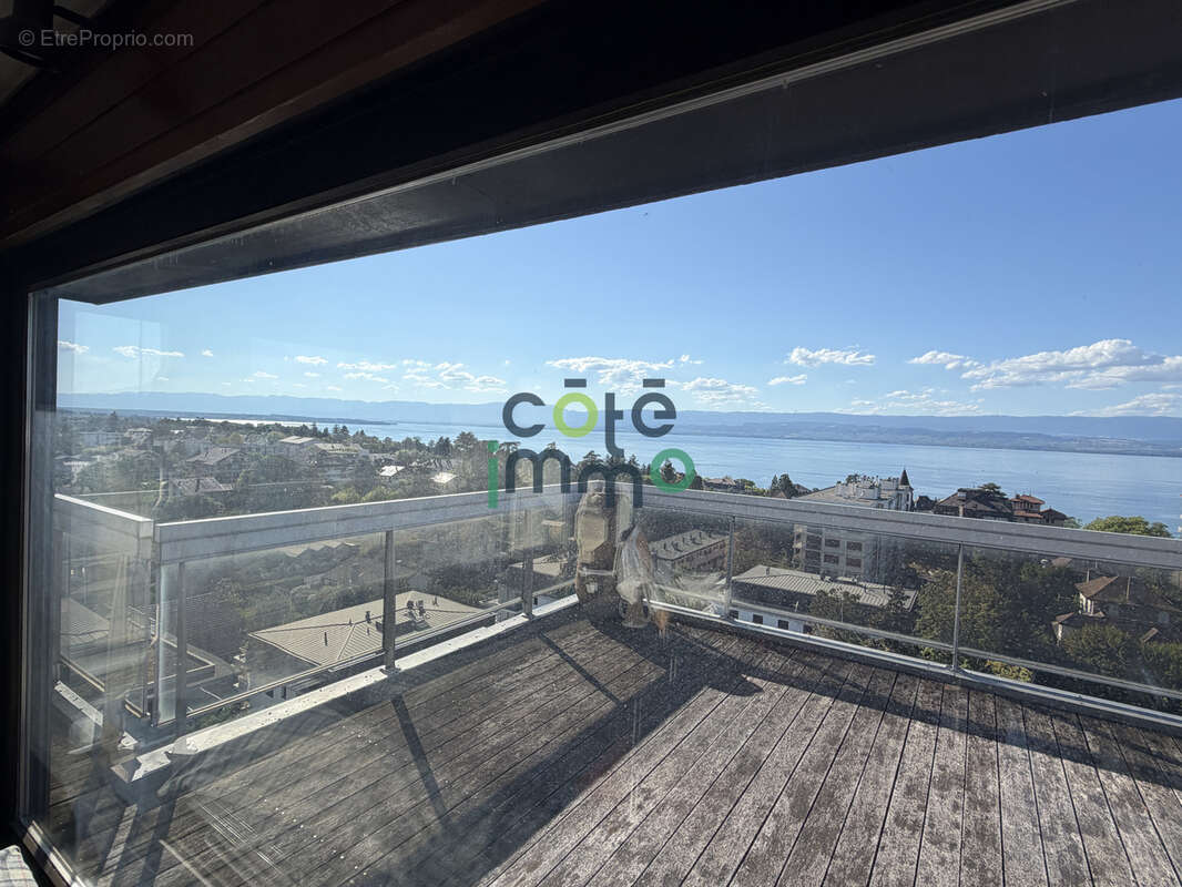 Exclusivite thonon t4 avec terrasse, vue lac et 2 garages - photo 2