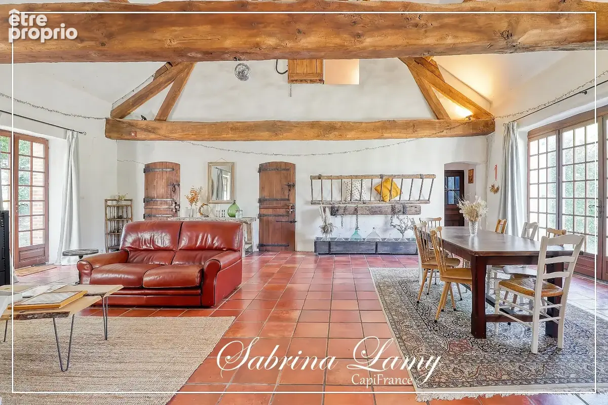 Maison de campagne de caractère – 201m² – beaux volumes – 5 chambres – terrain 898 m² – fromentières - photo 17